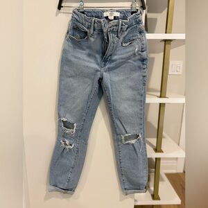 Good American x Zara Light Blue Denim Jeans